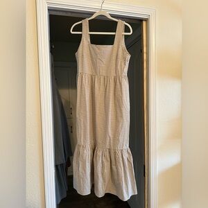 Neuflora Ramona Gingham Checkered Sleeveless Dress; Size M
100% Cotton